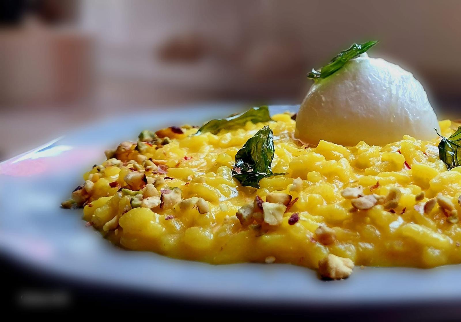 Risotto Carnaroli allo zafferano