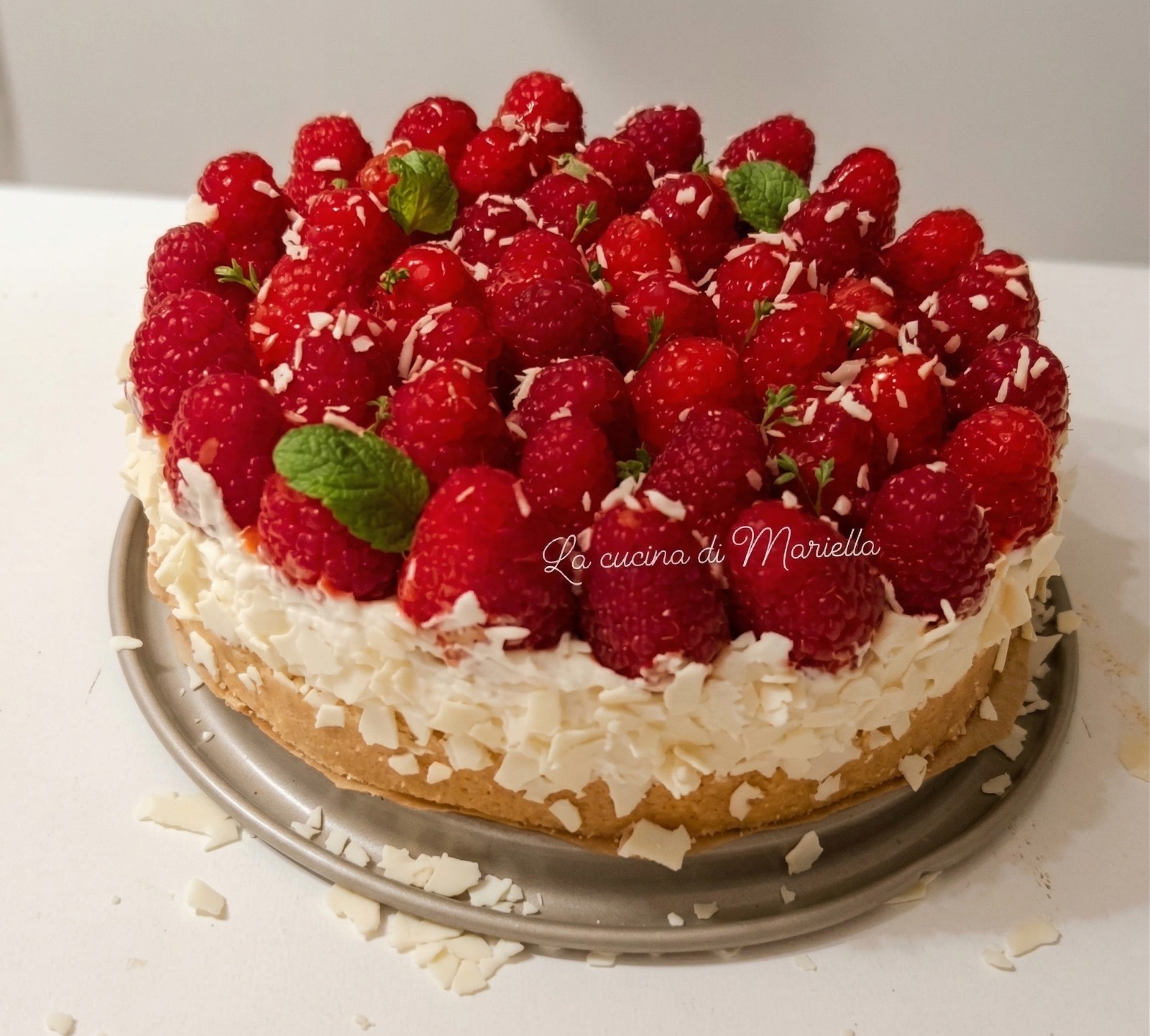 Torta fredda allo yogurt greco